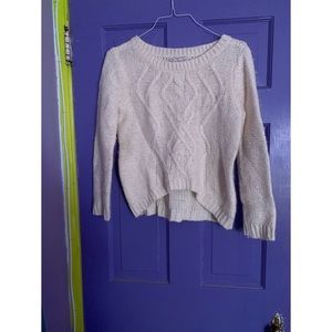 Cream sweater